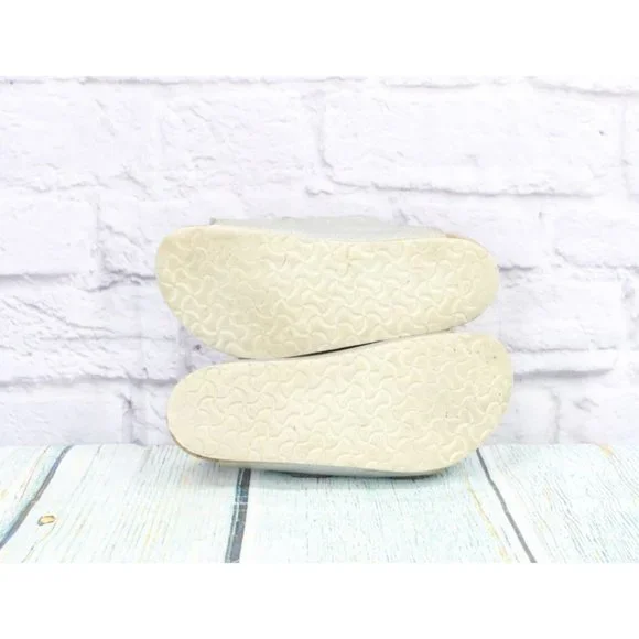 *Birkenstock Arizona Gray Nubuck 2 Strap Buckle Sandals Shoes Size EU 32 - Picture 10 of 10